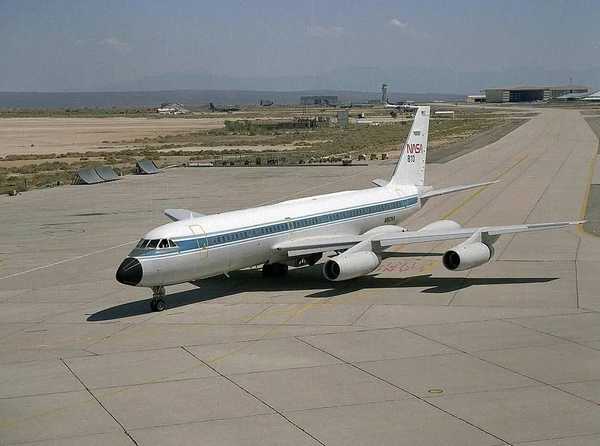 Image of the NASA CV-990 aircraft