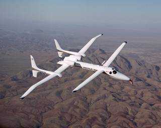 photo of the Proteus aircraft