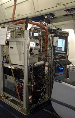 Image of the HR-AMS during ATom-1