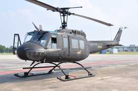 Image of NASA's UH-1 helicopter