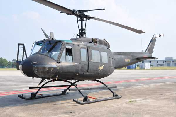 Image of NASA's UH-1 helicopter