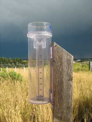 an image of a rain gauge