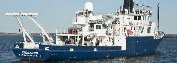 Image of R/V Endeavor during SABOR