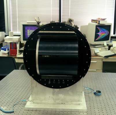 Front view image of the AirMISR instrument