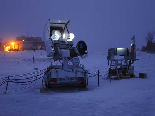 a NASA-owned image of the ADvanced MIcrowave RAdiometer for Rain Identification (ADMIRARI)