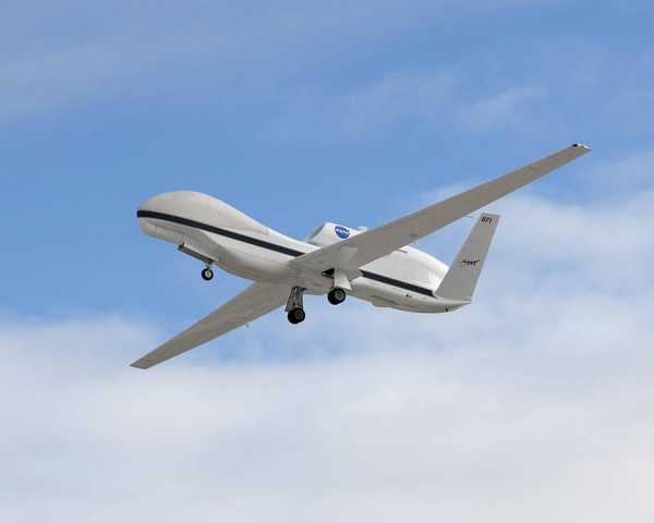 an image of an UAV owned by NASA