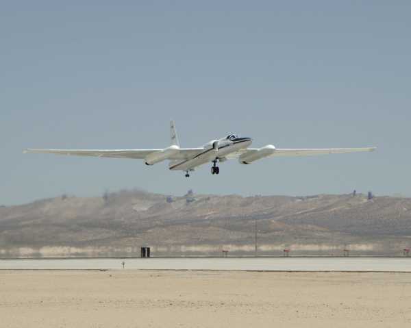 Image of ER-2 taking off