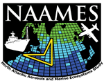 The logo for the NAAMES campaign