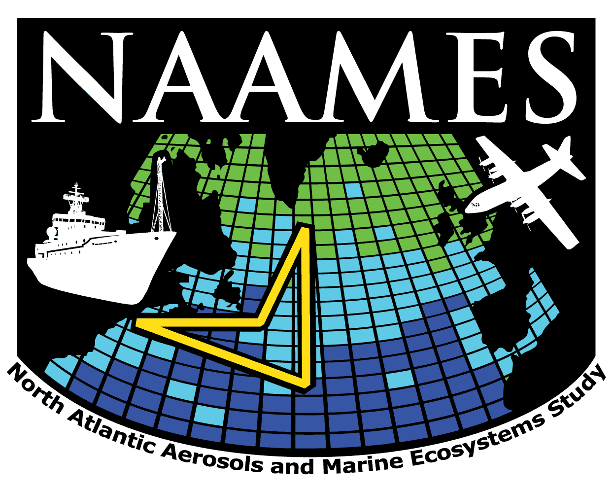 The logo for the NAAMES campaign