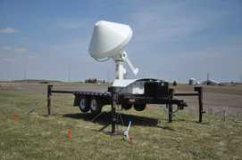 The XPOL weather radar installed near Calmar, Iowa